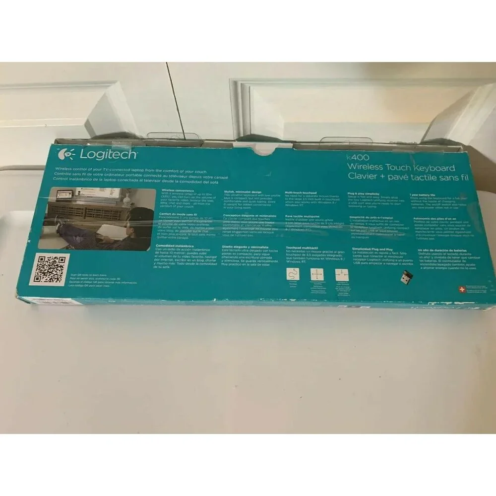 Logitech‎ K400 (920-003070) Wireless Keyboard Only